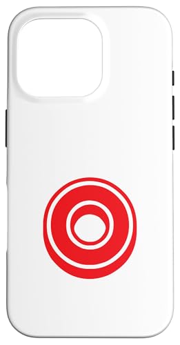 Buchstabe "O", Retro-Design, Rot Hülle für iPhone 16 Pro Buchstabe "O", Retro-Design, Rot Hülle für iPhone 16 Pro von Retro Outline Letter Tees
