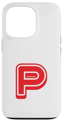 Buchstabe "P", Retro-Design, Rot Hülle für iPhone 13 Pro Buchstabe "P", Retro-Design, Rot Hülle für iPhone 13 Pro von Retro Outline Letter Tees