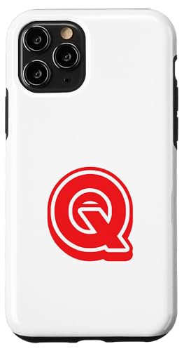 Buchstabe "Q", Retro-Design, Rot Hülle für iPhone 11 Pro Buchstabe "Q", Retro-Design, Rot Hülle für iPhone 11 Pro von Retro Outline Letter Tees