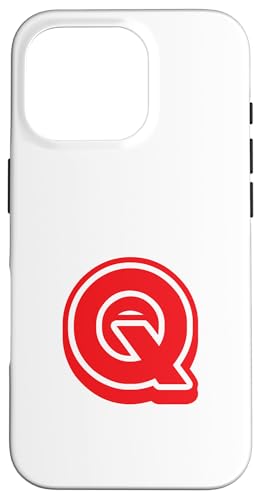 Buchstabe "Q", Retro-Design, Rot Hülle für iPhone 16 Pro Buchstabe "Q", Retro-Design, Rot Hülle für iPhone 16 Pro von Retro Outline Letter Tees