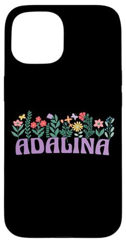 Wildblume Floral ADALINA Vorname Muttertag Frauen Hülle für iPhone 15 Wildblume Floral ADALINA Vorname Muttertag Frauen Hülle für iPhone 15 von Retro Personalized Girl Name Tees
