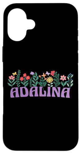 Wildblume Floral ADALINA Vorname Muttertag Frauen Hülle für iPhone 16 Plus Wildblume Floral ADALINA Vorname Muttertag Frauen Hülle für iPhone 16 Plus von Retro Personalized Girl Name Tees