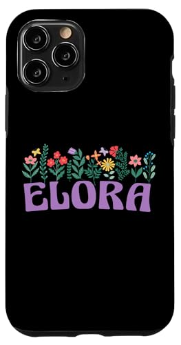 Wildblume Floral Elora Vorname Muttertag Frauen Hülle für iPhone 11 Pro Wildblume Floral Elora Vorname Muttertag Frauen Hülle für iPhone 11 Pro von Retro Personalized Girl Name Tees