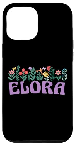 Wildblume Floral Elora Vorname Muttertag Frauen Hülle für iPhone 12 Pro Max Wildblume Floral Elora Vorname Muttertag Frauen Hülle für iPhone 12 Pro Max von Retro Personalized Girl Name Tees