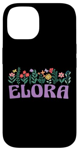 Wildblume Floral Elora Vorname Muttertag Frauen Hülle für iPhone 14 Wildblume Floral Elora Vorname Muttertag Frauen Hülle für iPhone 14 von Retro Personalized Girl Name Tees
