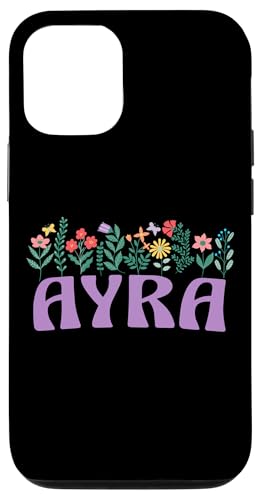 Wildflower Floral AYRA Vorname Muttertag Frauen Hülle für iPhone 12/12 Pro Wildflower Floral AYRA Vorname Muttertag Frauen Hülle für iPhone 12/12 Pro von Retro Personalized Girl Name Tees