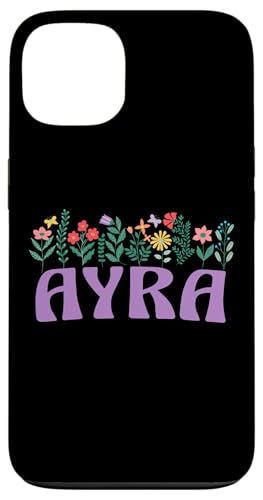 Wildflower Floral AYRA Vorname Muttertag Frauen Hülle für iPhone 13 Wildflower Floral AYRA Vorname Muttertag Frauen Hülle für iPhone 13 von Retro Personalized Girl Name Tees