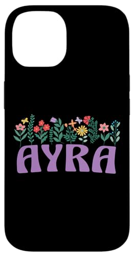 Wildflower Floral AYRA Vorname Muttertag Frauen Hülle für iPhone 14 Wildflower Floral AYRA Vorname Muttertag Frauen Hülle für iPhone 14 von Retro Personalized Girl Name Tees