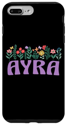 Wildflower Floral AYRA Vorname Muttertag Frauen Hülle für iPhone 7 Plus/8 Plus Wildflower Floral AYRA Vorname Muttertag Frauen Hülle für iPhone 7 Plus/8 Plus von Retro Personalized Girl Name Tees