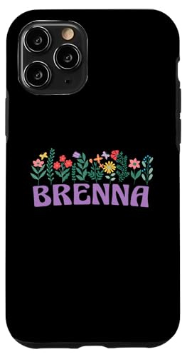 Wildflower Floral BRENNA Vorname Muttertag Frauen Hülle für iPhone 11 Pro Wildflower Floral BRENNA Vorname Muttertag Frauen Hülle für iPhone 11 Pro von Retro Personalized Girl Name Tees