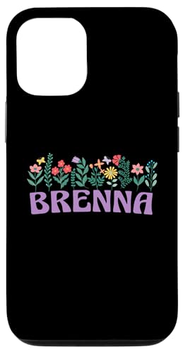 Wildflower Floral BRENNA Vorname Muttertag Frauen Hülle für iPhone 12/12 Pro Wildflower Floral BRENNA Vorname Muttertag Frauen Hülle für iPhone 12/12 Pro von Retro Personalized Girl Name Tees