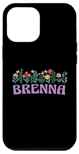 Wildflower Floral BRENNA Vorname Muttertag Frauen Hülle für iPhone 12 Pro Max Wildflower Floral BRENNA Vorname Muttertag Frauen Hülle für iPhone 12 Pro Max von Retro Personalized Girl Name Tees