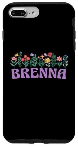 Wildflower Floral BRENNA Vorname Muttertag Frauen Hülle für iPhone 7 Plus/8 Plus Wildflower Floral BRENNA Vorname Muttertag Frauen Hülle für iPhone 7 Plus/8 Plus von Retro Personalized Girl Name Tees