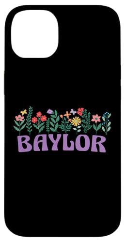 Wildflower Floral Baylor Vorname Muttertag Frauen Hülle für iPhone 14 Plus Wildflower Floral Baylor Vorname Muttertag Frauen Hülle für iPhone 14 Plus von Retro Personalized Girl Name Tees