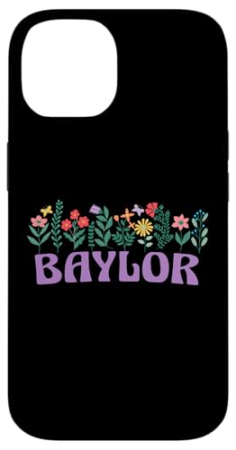 Wildflower Floral Baylor Vorname Muttertag Frauen Hülle für iPhone 14 Wildflower Floral Baylor Vorname Muttertag Frauen Hülle für iPhone 14 von Retro Personalized Girl Name Tees