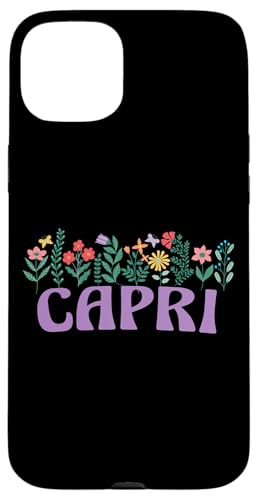 Wildflower Floral Capri Vorname Muttertag Damen Hülle für iPhone 15 Plus Wildflower Floral Capri Vorname Muttertag Damen Hülle für iPhone 15 Plus von Retro Personalized Girl Name Tees