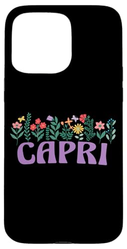 Wildflower Floral Capri Vorname Muttertag Damen Hülle für iPhone 15 Pro Max Wildflower Floral Capri Vorname Muttertag Damen Hülle für iPhone 15 Pro Max von Retro Personalized Girl Name Tees