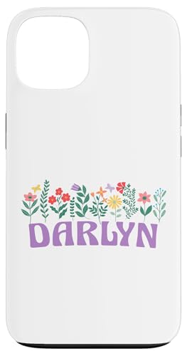 Wildflower Floral DARLYN Vorname Muttertag Damen Hülle für iPhone 13 Wildflower Floral DARLYN Vorname Muttertag Damen Hülle für iPhone 13 von Retro Personalized Girl Name Tees