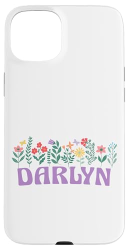 Wildflower Floral DARLYN Vorname Muttertag Damen Hülle für iPhone 15 Plus Wildflower Floral DARLYN Vorname Muttertag Damen Hülle für iPhone 15 Plus von Retro Personalized Girl Name Tees