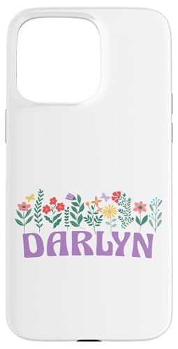 Wildflower Floral DARLYN Vorname Muttertag Damen Hülle für iPhone 15 Pro Max Wildflower Floral DARLYN Vorname Muttertag Damen Hülle für iPhone 15 Pro Max von Retro Personalized Girl Name Tees