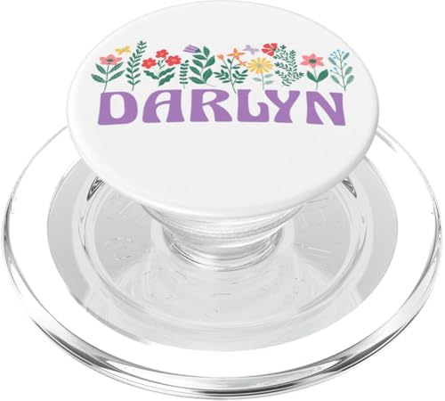 Wildflower Floral DARLYN Vorname Muttertag Damen PopSockets PopGrip für MagSafe Wildflower Floral DARLYN Vorname Muttertag Damen PopSockets PopGrip für MagSafe von Retro Personalized Girl Name Tees