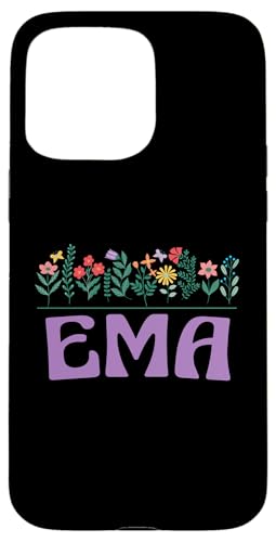 Wildflower Floral EMA Vorname Muttertag Frauen Hülle für iPhone 15 Pro Max Wildflower Floral EMA Vorname Muttertag Frauen Hülle für iPhone 15 Pro Max von Retro Personalized Girl Name Tees
