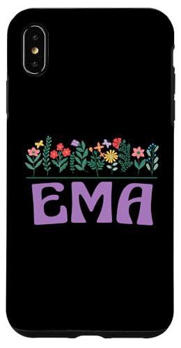 Wildflower Floral EMA Vorname Muttertag Frauen Hülle für iPhone XS Max Wildflower Floral EMA Vorname Muttertag Frauen Hülle für iPhone XS Max von Retro Personalized Girl Name Tees