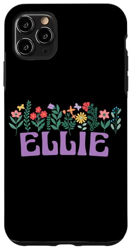 Wildflower Floral Ellie Vorname Muttertag Damen Hülle für iPhone 11 Pro Max von Retro Personalized Girl Name Tees