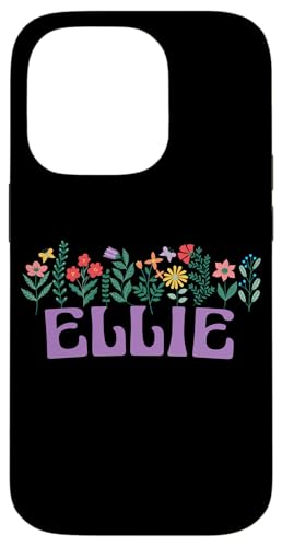 Wildflower Floral Ellie Vorname Muttertag Damen Hülle für iPhone 14 Pro Wildflower Floral Ellie Vorname Muttertag Damen Hülle für iPhone 14 Pro von Retro Personalized Girl Name Tees