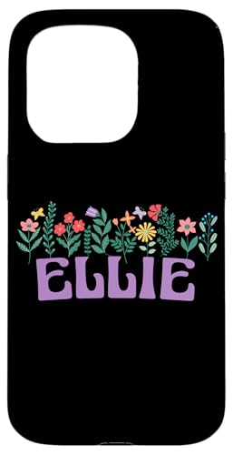 Wildflower Floral Ellie Vorname Muttertag Damen Hülle für iPhone 15 Pro Wildflower Floral Ellie Vorname Muttertag Damen Hülle für iPhone 15 Pro von Retro Personalized Girl Name Tees