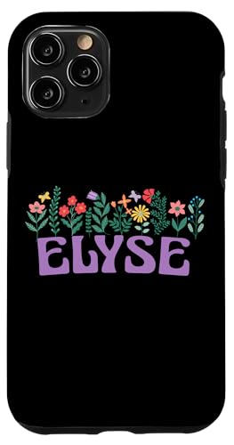 Wildflower Floral Elyse Vorname Muttertag Frauen Hülle für iPhone 11 Pro Wildflower Floral Elyse Vorname Muttertag Frauen Hülle für iPhone 11 Pro von Retro Personalized Girl Name Tees