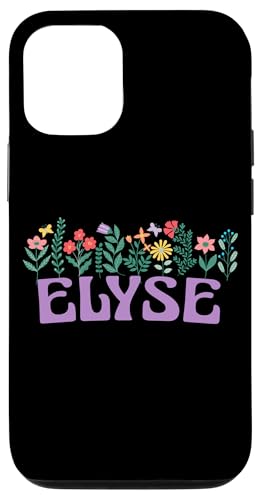 Wildflower Floral Elyse Vorname Muttertag Frauen Hülle für iPhone 12/12 Pro Wildflower Floral Elyse Vorname Muttertag Frauen Hülle für iPhone 12/12 Pro von Retro Personalized Girl Name Tees