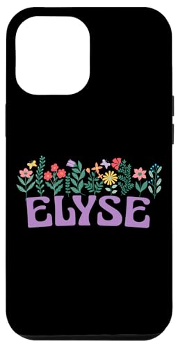 Wildflower Floral Elyse Vorname Muttertag Frauen Hülle für iPhone 12 Pro Max Wildflower Floral Elyse Vorname Muttertag Frauen Hülle für iPhone 12 Pro Max von Retro Personalized Girl Name Tees