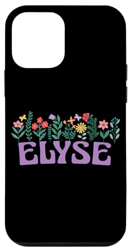Wildflower Floral Elyse Vorname Muttertag Frauen Hülle für iPhone 12 mini Wildflower Floral Elyse Vorname Muttertag Frauen Hülle für iPhone 12 mini von Retro Personalized Girl Name Tees