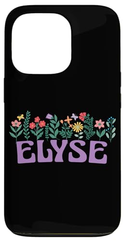 Wildflower Floral Elyse Vorname Muttertag Frauen Hülle für iPhone 13 Pro Wildflower Floral Elyse Vorname Muttertag Frauen Hülle für iPhone 13 Pro von Retro Personalized Girl Name Tees