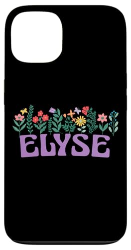 Wildflower Floral Elyse Vorname Muttertag Frauen Hülle für iPhone 13 von Retro Personalized Girl Name Tees