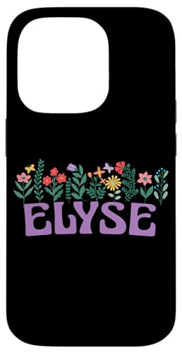 Wildflower Floral Elyse Vorname Muttertag Frauen Hülle für iPhone 14 Pro Wildflower Floral Elyse Vorname Muttertag Frauen Hülle für iPhone 14 Pro von Retro Personalized Girl Name Tees
