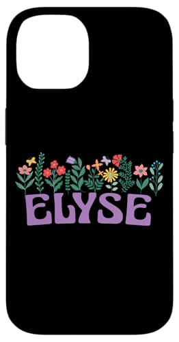 Wildflower Floral Elyse Vorname Muttertag Frauen Hülle für iPhone 14 Wildflower Floral Elyse Vorname Muttertag Frauen Hülle für iPhone 14 von Retro Personalized Girl Name Tees