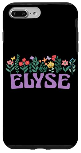 Wildflower Floral Elyse Vorname Muttertag Frauen Hülle für iPhone 7 Plus/8 Plus von Retro Personalized Girl Name Tees