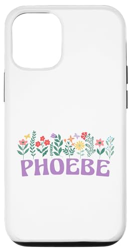 Wildflower Floral Phoebe Vorname Muttertag Frauen Hülle für iPhone 12/12 Pro Wildflower Floral Phoebe Vorname Muttertag Frauen Hülle für iPhone 12/12 Pro von Retro Personalized Girl Name Tees