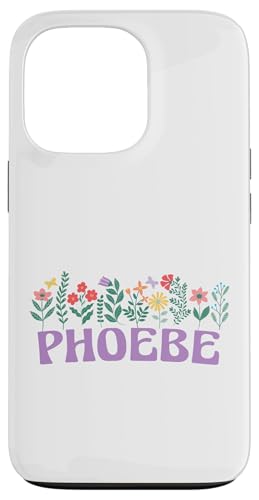 Wildflower Floral Phoebe Vorname Muttertag Frauen Hülle für iPhone 13 Pro Wildflower Floral Phoebe Vorname Muttertag Frauen Hülle für iPhone 13 Pro von Retro Personalized Girl Name Tees
