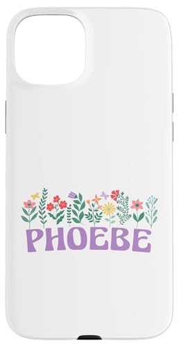 Wildflower Floral Phoebe Vorname Muttertag Frauen Hülle für iPhone 15 Plus Wildflower Floral Phoebe Vorname Muttertag Frauen Hülle für iPhone 15 Plus von Retro Personalized Girl Name Tees