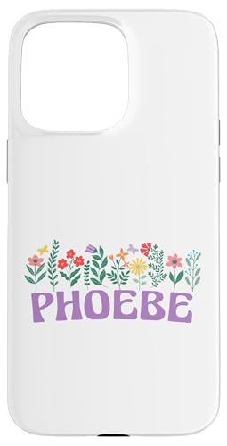 Wildflower Floral Phoebe Vorname Muttertag Frauen Hülle für iPhone 15 Pro Max Wildflower Floral Phoebe Vorname Muttertag Frauen Hülle für iPhone 15 Pro Max von Retro Personalized Girl Name Tees