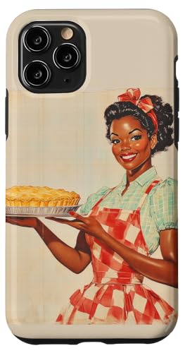 Pinup-Poster, Motiv: Mädchen hält einen Kuchen, Retro-Bäcker Hülle für iPhone 11 Pro Pinup-Poster, Motiv: Mädchen hält einen Kuchen, Retro-Bäcker Hülle für iPhone 11 Pro von Retro Pinup Chef Art For Food Lovers DonaOnca