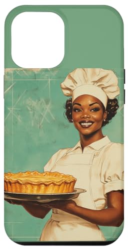 Pinup-Poster, Motiv: Mädchen hält einen Kuchen, Retro-Bäcker Hülle für iPhone 12 Pro Max Pinup-Poster, Motiv: Mädchen hält einen Kuchen, Retro-Bäcker Hülle für iPhone 12 Pro Max von Retro Pinup Chef Art For Food Lovers DonaOnca