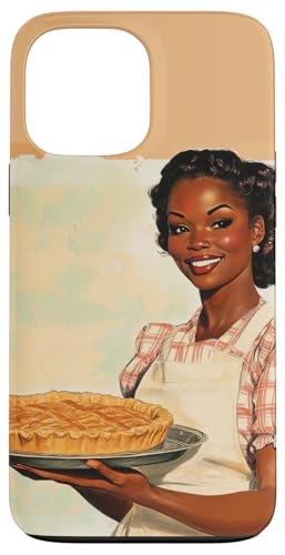Pinup-Poster, Motiv: Mädchen hält einen Kuchen, Retro-Bäcker Hülle für iPhone 13 Pro Max Pinup-Poster, Motiv: Mädchen hält einen Kuchen, Retro-Bäcker Hülle für iPhone 13 Pro Max von Retro Pinup Chef Art For Food Lovers DonaOnca