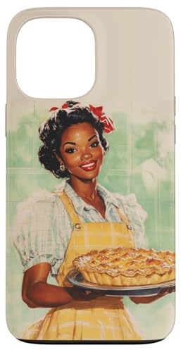 Pinup-Poster, Motiv: Mädchen hält einen Kuchen, Retro-Bäcker Hülle für iPhone 13 Pro Max Pinup-Poster, Motiv: Mädchen hält einen Kuchen, Retro-Bäcker Hülle für iPhone 13 Pro Max von Retro Pinup Chef Art For Food Lovers DonaOnca
