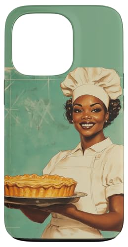 Pinup-Poster, Motiv: Mädchen hält einen Kuchen, Retro-Bäcker Hülle für iPhone 13 Pro Pinup-Poster, Motiv: Mädchen hält einen Kuchen, Retro-Bäcker Hülle für iPhone 13 Pro von Retro Pinup Chef Art For Food Lovers DonaOnca