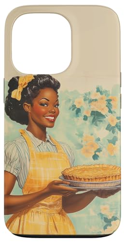 Pinup-Poster, Motiv: Mädchen hält einen Kuchen, Retro-Bäcker Hülle für iPhone 13 Pro Pinup-Poster, Motiv: Mädchen hält einen Kuchen, Retro-Bäcker Hülle für iPhone 13 Pro von Retro Pinup Chef Art For Food Lovers DonaOnca