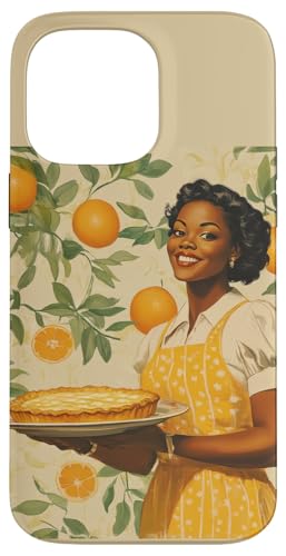 Pinup-Poster, Motiv: Mädchen hält einen Kuchen, Retro-Bäcker Hülle für iPhone 14 Pro Max Pinup-Poster, Motiv: Mädchen hält einen Kuchen, Retro-Bäcker Hülle für iPhone 14 Pro Max von Retro Pinup Chef Art For Food Lovers DonaOnca